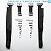 TV & Furniture Anti Tip Baby Safety Straps, Child Proofing Wall Anchor for Flat Screen TV, Dresser, Cabinet & Bookcase, Adjustable Earthquake Strap Anchors Kit, ALL METAL PARTS Hardware, 2 Pack Set