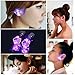 AYAMAYA LED Light Up Earrings Decoration, 9 Pairs LED Earrings Studs Halloween Flashing Blinking Stainless Steel Earrings Studs Dance Party for Men/Women/Girlfriend/Boyfriend/Her