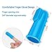 CAM-ULATA Dog Cat Toothbrush Finger 12pcs Set Dental Hygiene Brushes Food Safety Soft Silicone Colorful Dental Care Pet Finger Toothbrush for Puppy Doggy Small Dog
