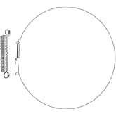 ACA56078801 Washer Door Gasket Retaining Ring for LG Kenmore Front-Load Washing Machines Clamp Assy for ACA56078802 LG Front Load Washer Bellow Spring, Replace AP4998833 AH3530864 EA3530864 PS3530864