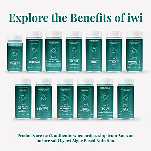 iwi Eye Multivitamin Supports Eye Strain, Dry Eye & Vision Health