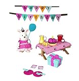 Li'l Woodzeez 30-Piece Birthday Party Playset for Ages 3 and Up