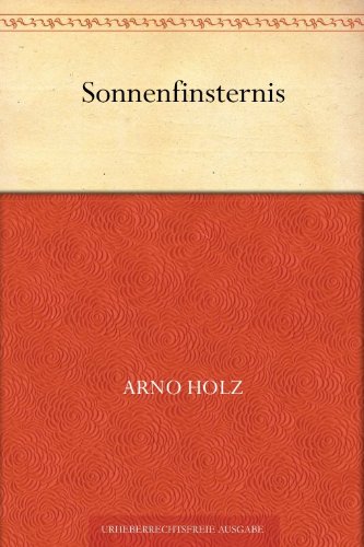 Sonnenfinsternis (German Edition)