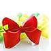 4.5 Inch Hair Bows For Girls Grosgrain Ribbon Boutique Bow Clips Teens Toddlers Kids Set Of 30 (15 Colors x 2)