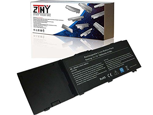 ZTHY 11.1v 7800mAh 87wh Dell Precision M6400 laptop Battery M6500 C565C G102C F678F KR854 8M039 5K145 DW554 P267P Sliver