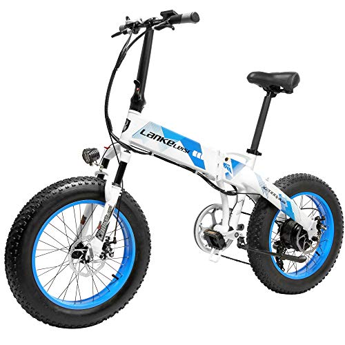 LANKELEISI X2000 Speed Folding E-Bike 48V 500W Morocco