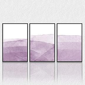 signwin 3 Piece Framed Canvas Wall Art Fog...