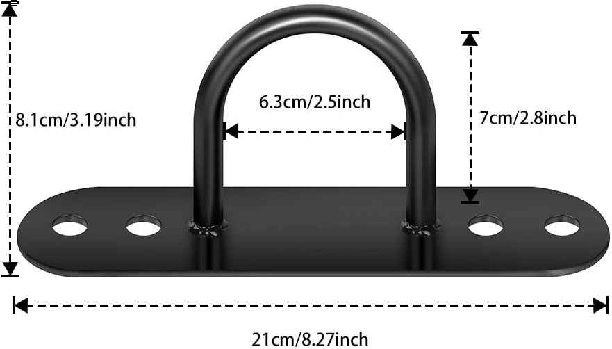 Battle Rope Anchor, Battle Rope Wall & Battle Rope Wall Anchor Hook, Wall Ceiling Mounting