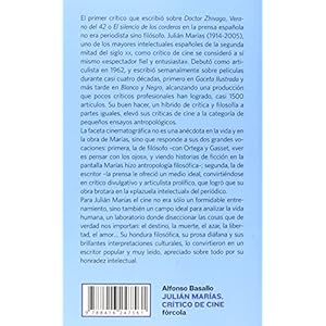 Juliï¿½n Marï¿½as, crï¿½tico de cine