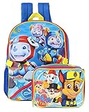 PAW Patrol Boys Backpack with Lunch, Blue, One Size