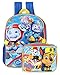 PAW Patrol Boys Backpack with Lunch, Blue, One Size