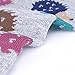 Haley Clothes Hedgehog Pattern Socks Cotton Cute Colorful Animal Pattern Taller Crew Socks For Women (5 Pairs)