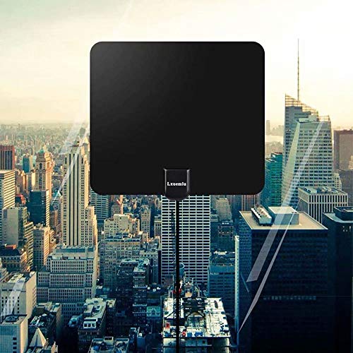 2019 Upgraded】 HDTV Antenna Indoor Digital TV Antenna, 120 Miles Range HD Antenna with Amplifier Signal Booster and 13FT Coaxial Cable - Extremely High Reception