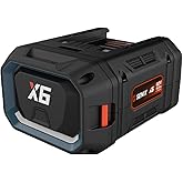 SENIX X6 60 Volt Max* 4 Ah Lithium-ion Battery 60 Volt Max* Cordless Lawn and Garden Tools, Fade-Free, Battery Indicator Lights (B40X6)