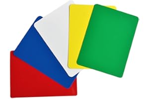 JOINPAYA 5pcs Plastic Poker Cut Cards Set, Multi-Color Card Dealer Dispensers for Poker Table Accessories