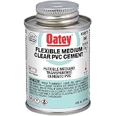 Oatey 30875 Clear Cement, 4 oz, 4 Fl Oz