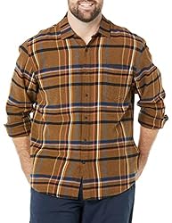 Amazon Essentials Men's Long-Sleeve Flannel Shirt