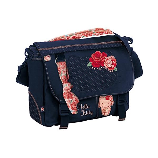 37651235 COLLEZIONE MULTILINE Tracolla Scuola, Viola, 38 X 28 - 7