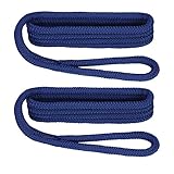 Extreme Max Royal Blue 3/8-Inch x 6-Feet 3006.2171 BoatTector Double Braid Nylon Fender Line-3/8 x 6'