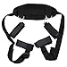 Bed Restraints Sex Bondage Kit SM BDSM S&M Leg Restraint System with Handcuffs Ankle Cuffs Whips Ball Gag Adults Fetish Sex Toys Sex Restraining Sets Gifts for Couples Men Women