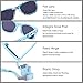 COCOSAND Flexible Baby Sunglasses with Strap Polarized UV Protection for Toddler Infant Newborn Boys Grils Age 0-24 Months