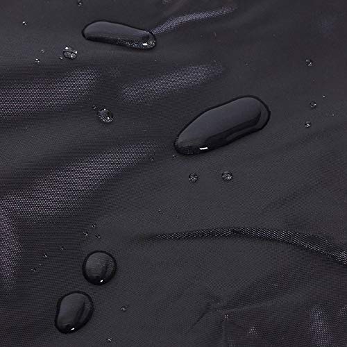 DFWYG Sonnendach für Hollywoodschaukel Ersatzdach Gartenschaukel Universal Hollywoodschaukel mit wasserdichter UV-Schutzfläche für Gartenmöbel Schaukelstuhl, HSGAV,Rot,190 * 132 * 15cm – Bild 5