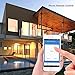 Smart WiFi Switch Light Wall Touch Remote Automatic Control TUYA Works with Smartphone Amazon Alexa Google Assistant, Overload Protection 15 A No Hub Timing Function NEW DESIGN GLASS PANEL NO SCRATCH