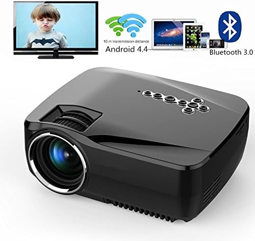 LED Projector Android 4.4 Tv box tv Full HD DLAN WIFI BT 3.0 Support Miracast Airplay EZCast Multilanguage Beamer
