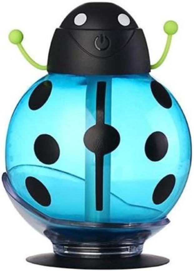 Beetle Humidifier Mini USB Mist Air Humidifier Purification Luminescence Silence For Your Home, Office, Bedroom, Baby Room 260ML