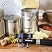 Good Grips Can Opener Hand Can Opener Manual Can Opener Smooth Edge Can Opener Stainless Steel Professional Top Hand Kitchen Aid Opener For Seniors Left Handed| Bottle Opener W/Anti-Slip Grip