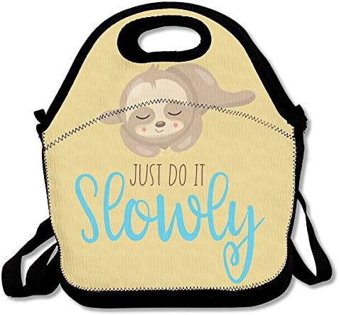 Dianqusha Do It Slowly Women's Lunch Bag