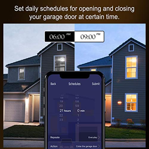 EACHEN-Controlador-de-Puerta-de-Garaje-WiFi-funciona-con-AlexaGoogle-HomeSonoffEwelink-APPIFTTT-Controle-la-Puerta-de-su-Garaje-desde-cualquier-parte-del-mundo