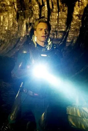 Michael Fassbender Prometheus Holding Torch 24x36 Poster