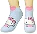 JJMax Women's Hello Kitty Cute Cotton Blend Ankle Socks Set, Lovely Kitty, One Size