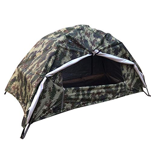 WH-IOE Leichtes Camping-Zelt Camouflage Folding Einzelzelt Doppel Zelt im Freien Automatische Schnellöffnung Doppelboden…