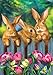 Briarwood Lane Garden Bunnies Spring House Flag Tulips Easter Rabbits 28
