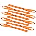 XSTRAP STANDARD Soft Loop Tie-Down Straps 8PK 1-1/16 x 18 inches - 3600LB Breaking Strength, Loops for Securing Trailering of Bikes, ATV, UTV, Motorcycles, Scooters, Dirt Bikes, Lawn Equipment, Orange