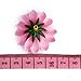 AKORD Approx 100pcs Artificial Gerbera Daisy Silk Flowers Heads for DIY Wedding Party (Dark Pink)