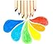 Ensunpal 10 Pcs Colouring Pencil Tubes with Sharpener Gift for Kids Wedding Favours Party Bag Fillers (with Random Color Lid)