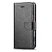 J&D Case Compatible for Xperia XZs Case, Wallet Stand Slim Fit Heavy Duty Protective Shock Resistant Flip Cover Wallet Case for Sony Xperia XZs Wallet, Black