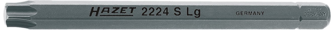 HAZET 2224SLG-T50 100 mm T 50 Torx Profile Bit - Multi-Colour