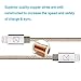 Aonsen 3Pack 6FT Charging Cable Cord Nylon Braided 8 Pin to USB Lightning Cable Charger Cord for iPhone 7/SE/5/5s/6/6s/6 Plus,iPad Air/Mini,iPod,Compatible with iOS10(Gold-Sliver)