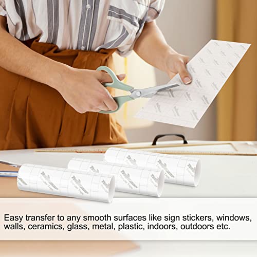 TECKWRAP Vinyl Transfer Paper 5.5" x 10 FT Transfer Tape for Smart