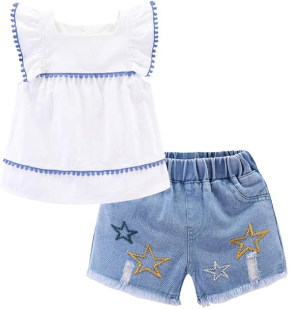 little girls jean shorts