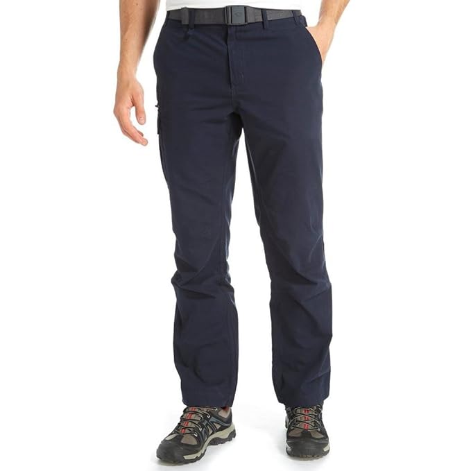 navy walking trousers