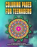 Image de COLORING PAGES FOR TEENAGERS - Vol.4: coloring pages for girls (Volume 4)