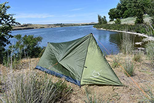 River Country Products Trekker Tent 1V, Lightweight One Person Backpacking Tent with Vestibule