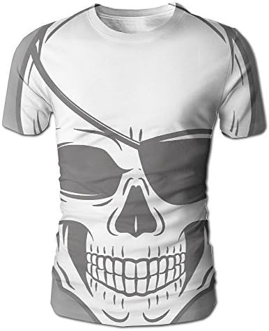 Men's T Shirts 3D Digital Full Print Skull Tattoo Illustration Design Casual Short Sleeves