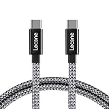 USB C to USB C Charging Cable, Lecone USB 2.0 Type C Cable 5A Fast Charge 20V 100W Power Delivery with 4K Video 10 Gbps Data Transfer Braided Nylon for Google Pixel 3, MacBook Pro, Samsung S10 & More