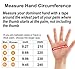Winter Ski Gloves Cold Proof Insulated Work Glove for Driving Cycling Hiking Snow Skiing - Deerskin Suede Leather Warm Polar Fleece Waterproof Windproof Hand Warmer for Men and Women Grey-Black XL